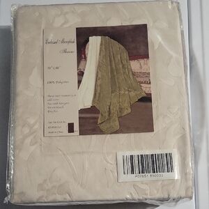 Embossed Microplush Throw